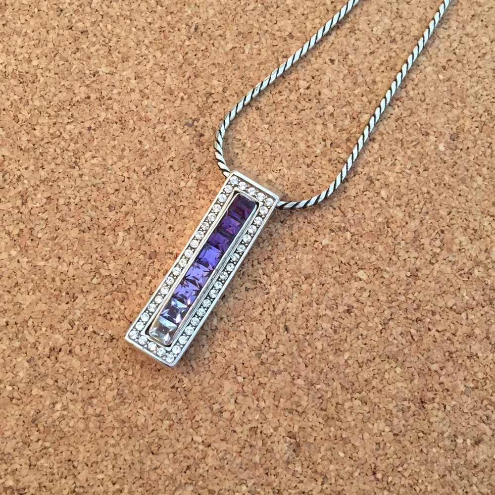 SOLD NWT BRIGHTON PURPLE SPECTRUM NOBLE NECKLACE